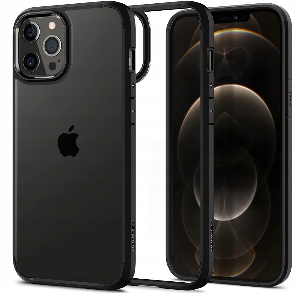 Zadné strany Spigen pre Apple iPhone 12/12 Pro Ultra Hybrid black
